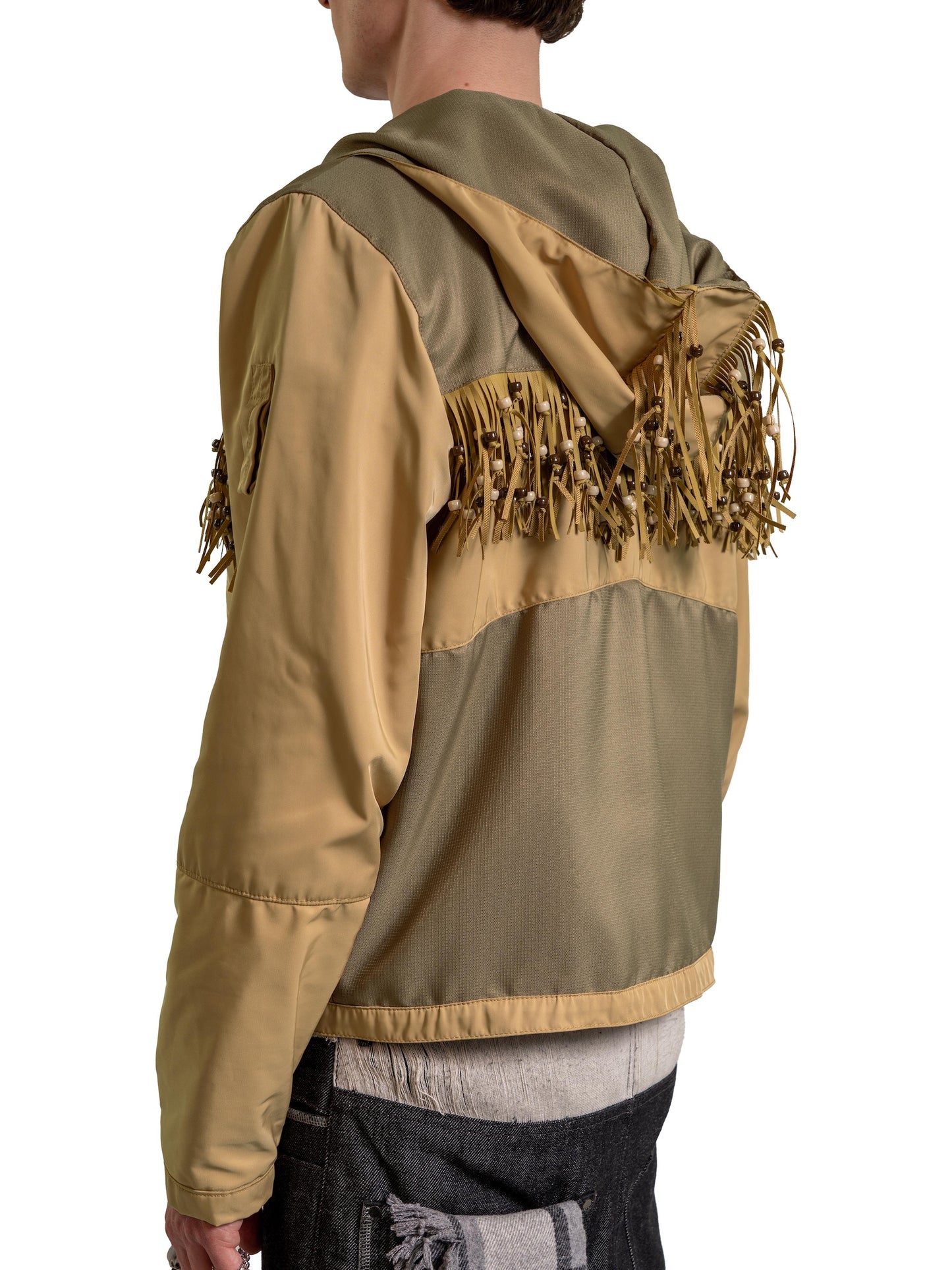 FRINGED WINDBREAKER