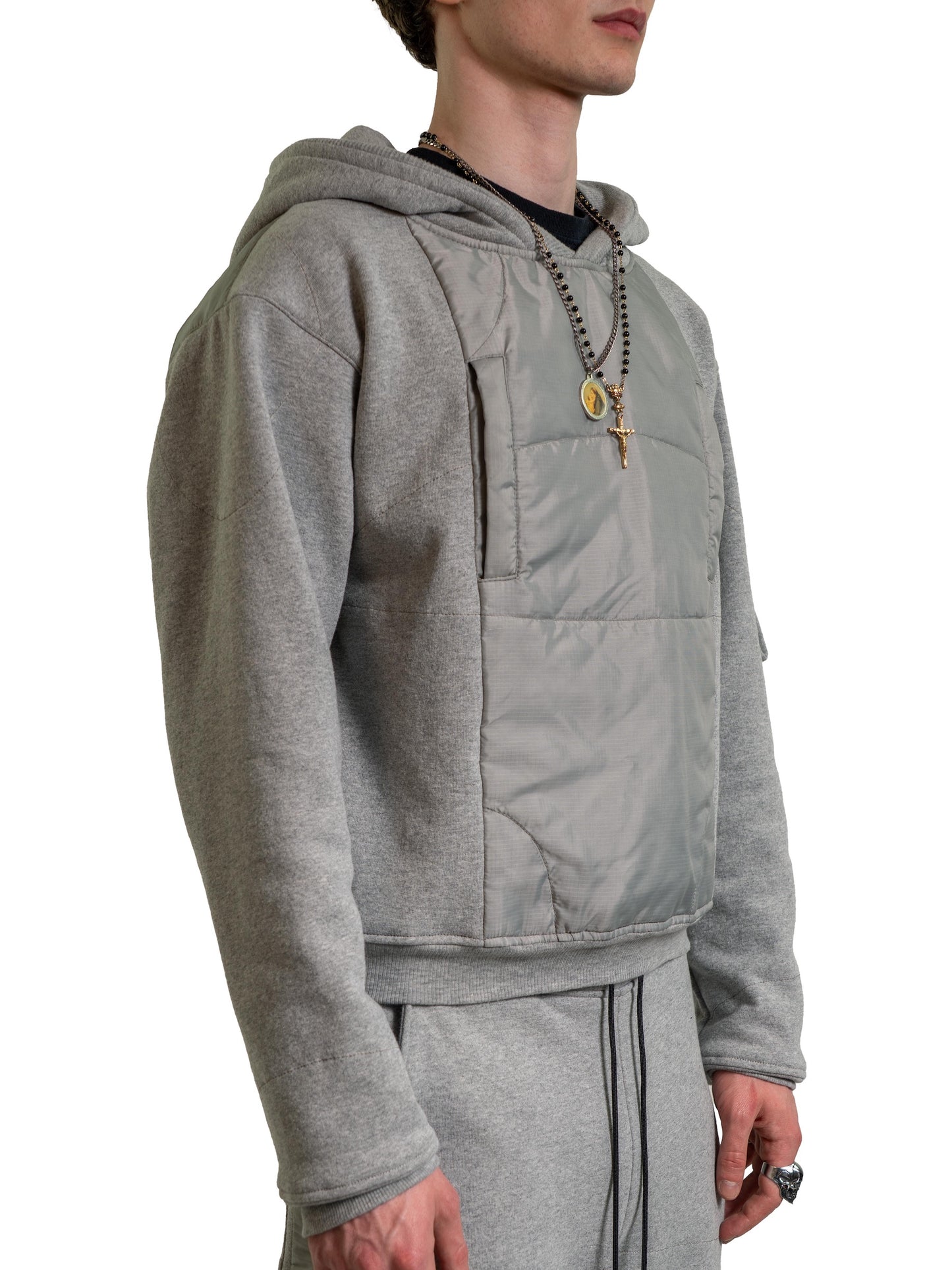 PUFF PADDED HOODIE