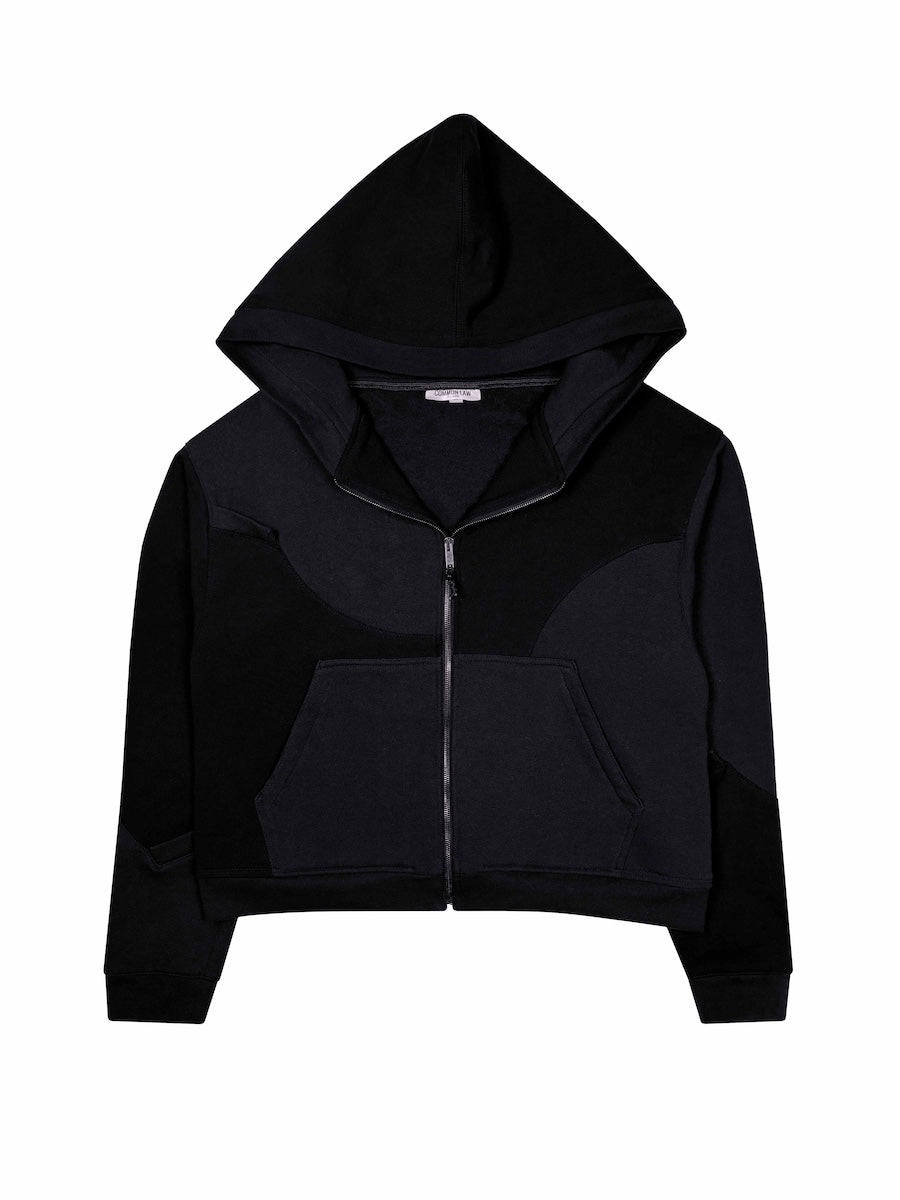 SECTION SPLIT ZIP-UP